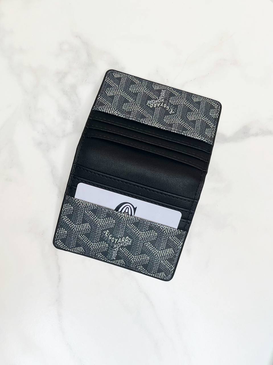 Grey Goyard Cardholder -D229